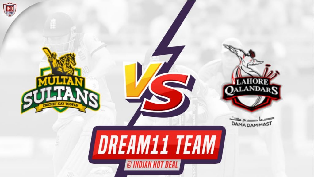 LAH vs MUL Dream11 Team Prediction Qualifier Match PSL 2023 (100% Winning Team)