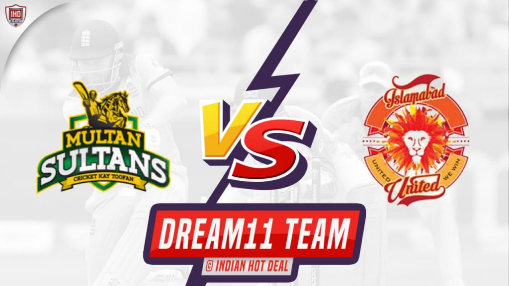 MUL vs ISL Dream11 Team Prediction 30th Match PSL 2021 (100% Winning Team)