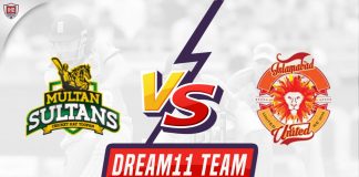MUL vs ISL Dream11 Team Prediction 29th Match PSL 2022 (100% Winning Team)