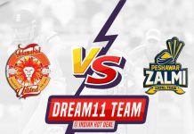 ISL vs PES Dream11 Team Prediction Eliminator 1 PSL 2023 (100% Winning Team)