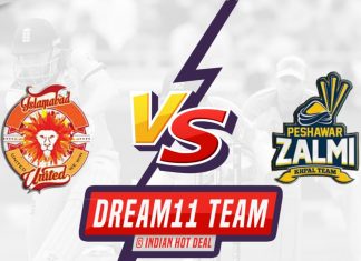 ISL vs PES Dream11 Team Prediction 26th Match PSL 2021 (100% Winning Team)