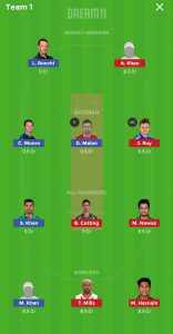 ISL vs QUE Dream11 Team Prediction For small Leagues