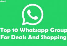Top 10 Whatsapp Group For Deals And Shopping