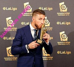 Sergio Ramos won Award