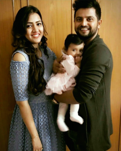 Suresh Raina Family