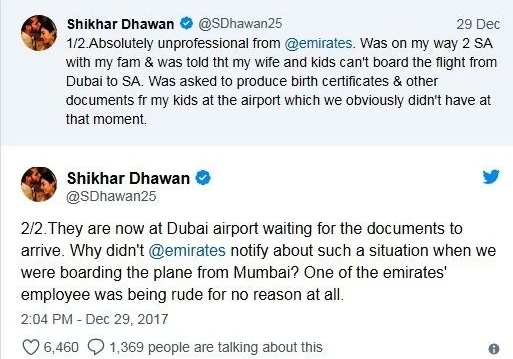 shikhar dhawan controversies