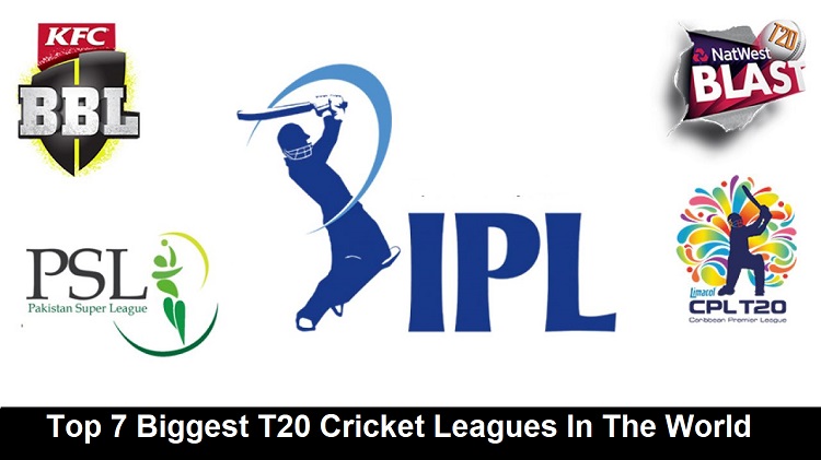 Top 7 Biggest T20 Cricket Leagues In The World