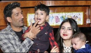 Sohail Tanvir with his family