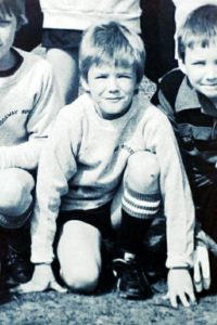 david beckham childhood pic