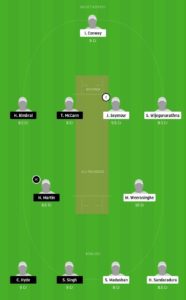 WCC vs PCC Dream11 Team for small league