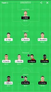 ATH VS ATL DREAM11 FOOTBALL TEAM