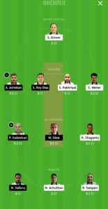 PBVI vs PCC Dream11 Team for grand league