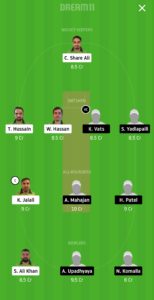 PF vs STO Dream11 Team for grand league