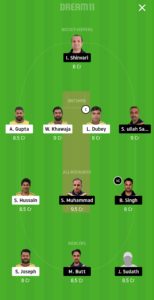 ZNCC vs POCC Dream11 Team for small league