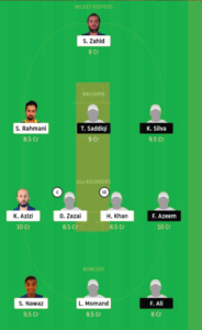 NAC vs SUN Dream11 Team for grand league