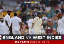 ENG vs WI Dream11 Team Predictions 3rd Test West Indies Tour of England