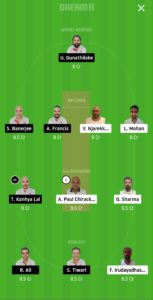 MCC vs BRG Dream11 team for small league