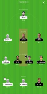 STT vs SCC D Dream11 Team for grand league