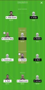 SKK vs GHC Dream11 Team for grand league