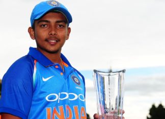 prithvi shaw indian cricketer
