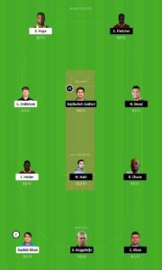 SLZ vs BAR Dream11 Team for small league