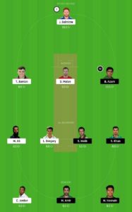 Pak vs ENG Dream11 Team for small league