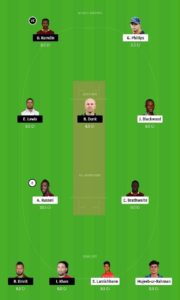 JAM vs SKN Dream11 Team for small league