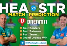 HEA vs STR Dream11 Team Prediction 46th Match BBL 2021-2022 (100% Winning Team)