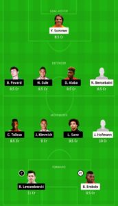 MOB VS BAY TODAY DREAM11 FOOTBALL TEAM