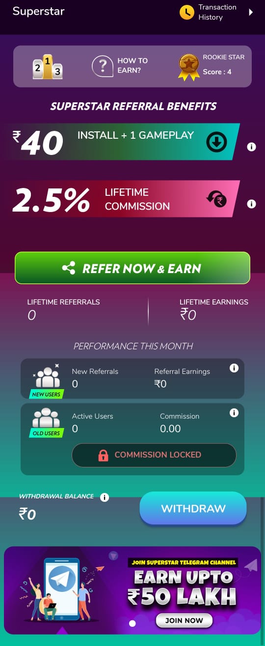 Winzo games Referral Code