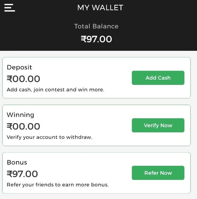 fantafeat wallet bonus