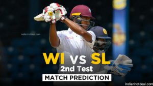 WI vs SL 2nd Test Dream11 Team Prediction for Today's Match (100% Winning)