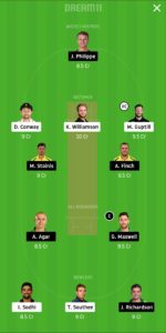 NZ vs AUS Dream11 Team for small league