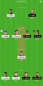 NZ vs AUS Dream11 Team for grand league