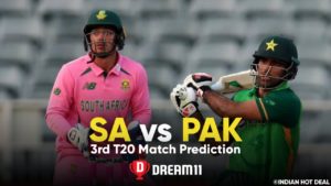 SA vs PAK Dream11 Team Prediction 3rd T20 Match (100% Winning Team)