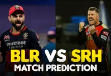BLR vs SRH Dream11 Team Prediction 52nd Match IPL 2021 (100% Winning Team)