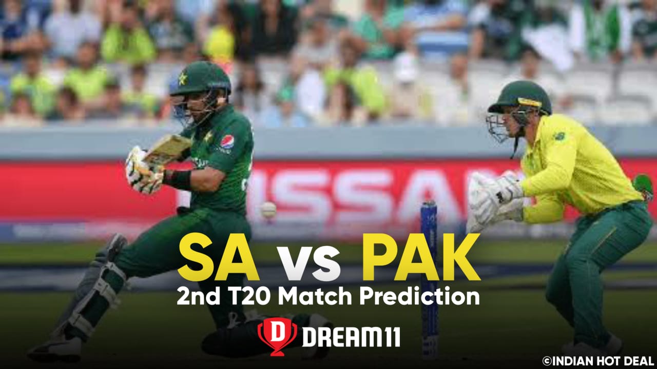 SA vs PAK Dream11 Team Prediction 2nd T20 Match (100% Winning Team)