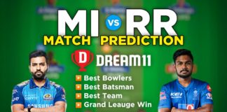 RR vs MI Dream11 Team Prediction