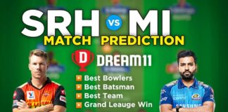 SRH vs MI Dream11 Team Prediction 55th Match IPL 2021 (100% Winning Team)