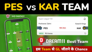 PES vs KAR Dream11 Team Prediction 19th Match PSL 2022 (100% Winning Team)
