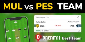 MUL vs PES Dream11 Team Prediction 5th Match PSL 2023 (100% Winning Team)