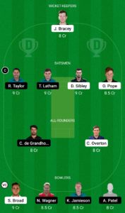 ENG vs NZ Dream11 Team for Grand League