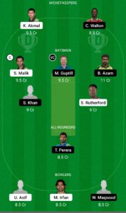 PES vs KAR Dream11 Team For Grand League