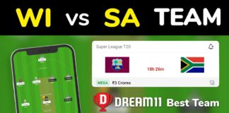 WI vs SA Dream11 Team Prediction 5th T20 Match 2021 (100% Winning)