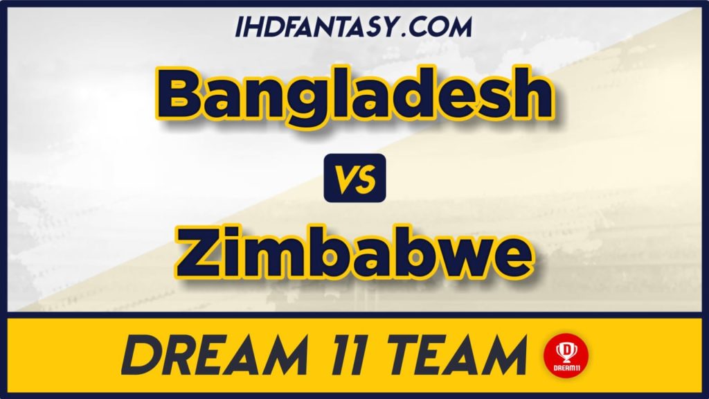 BAN vs ZIM Dream11 Team Prediction 28th Match T20 WC 2022 (100% Winning Team)