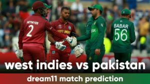 PAK vs WI Dream11 Team Prediction