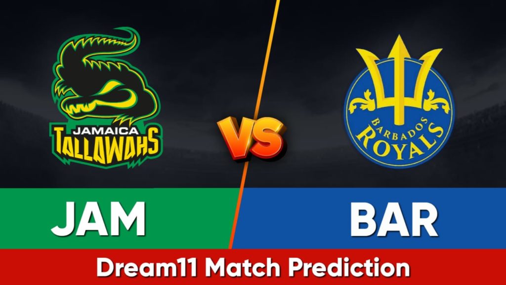 BR vs JAM Dream11 Team Prediction 19th Match CPL 2022 (100% Winning Team)