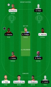 GUY vs BR Dream11 Team For Small League