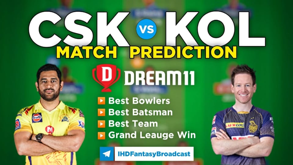 CSK vs KOL Dream11 Team Prediction