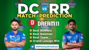 DC vs RR Dream11 Team Prediction